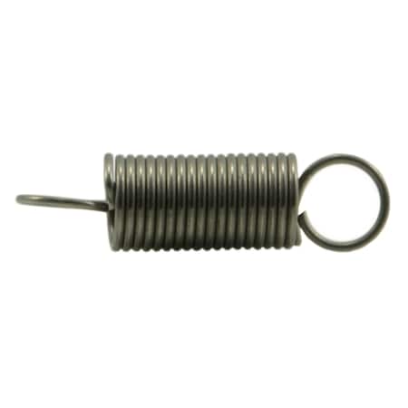 Midwest Fastener 1/4" x 0.026" x 1" 18-8 Stainless Steel Extension Springs 3PK 38804